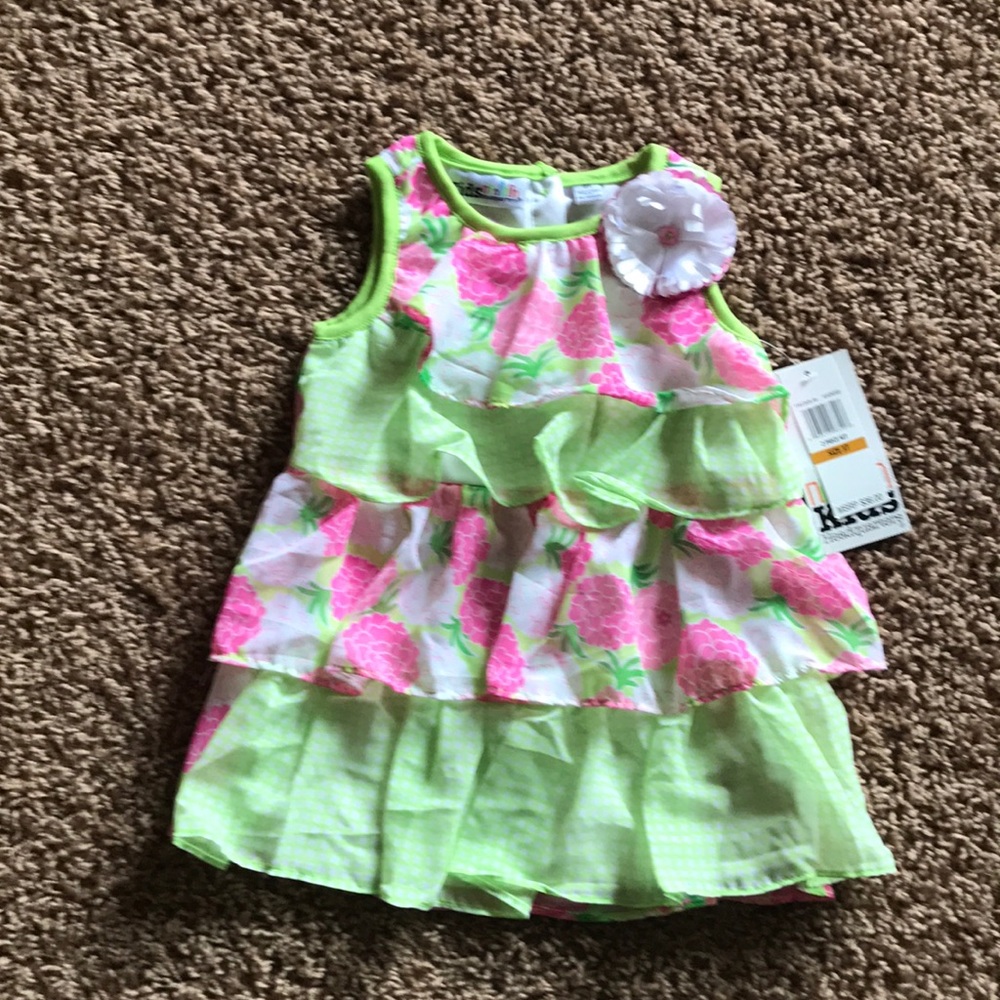 3T floral dress